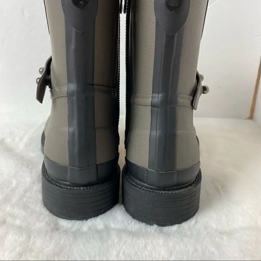Rag and Bone Moto Rain Boots Size 35